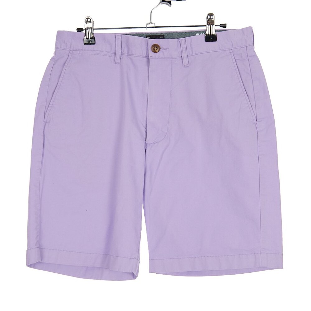 J Crew Men's Stretch Chino Shorts in Amethyst Purple 9" Men's 30
